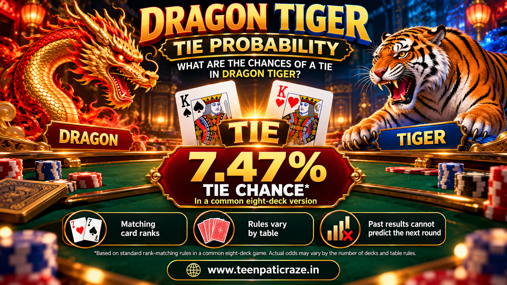 Dragon Tiger Tie Probability Infographic (1)